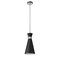 Z-Lite Soriano 1 Light Pendant, Matte Black 728P8-MB-BN - alternate 3